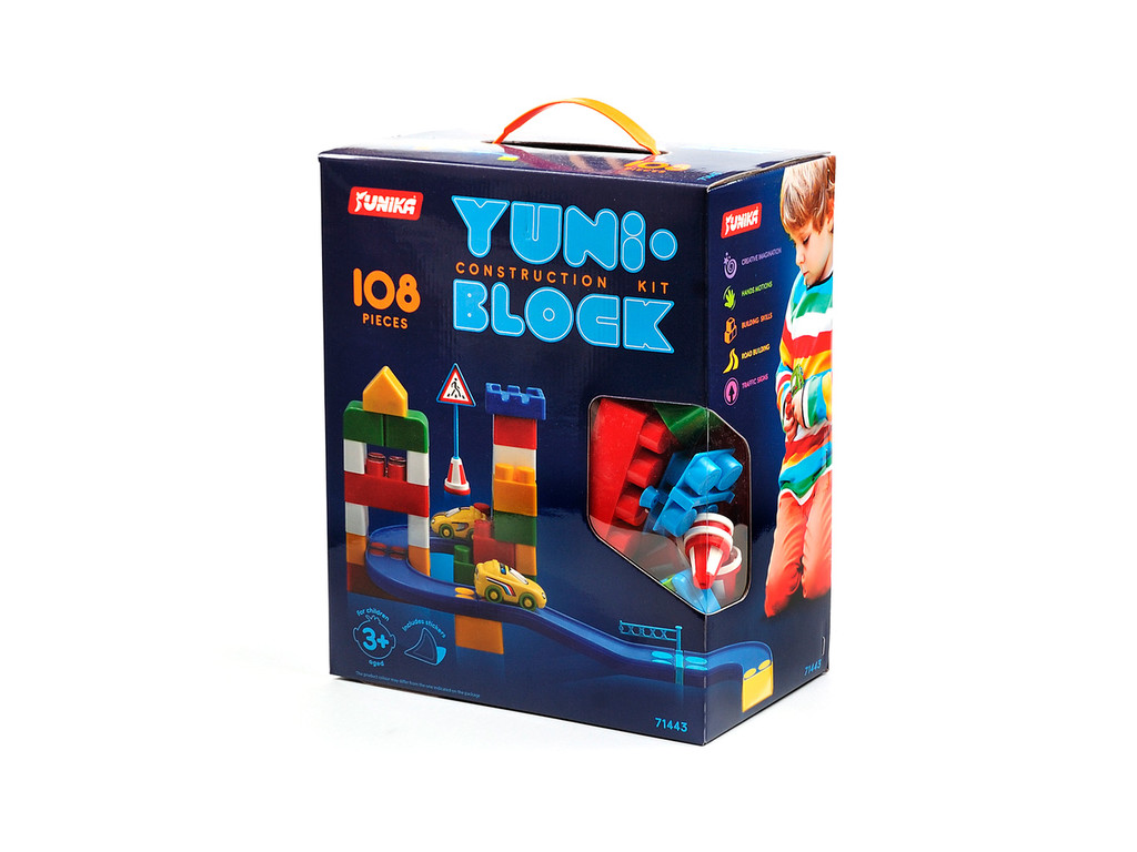 Конструктор дитячий "YUNI-BLOK" 108 (коробка)