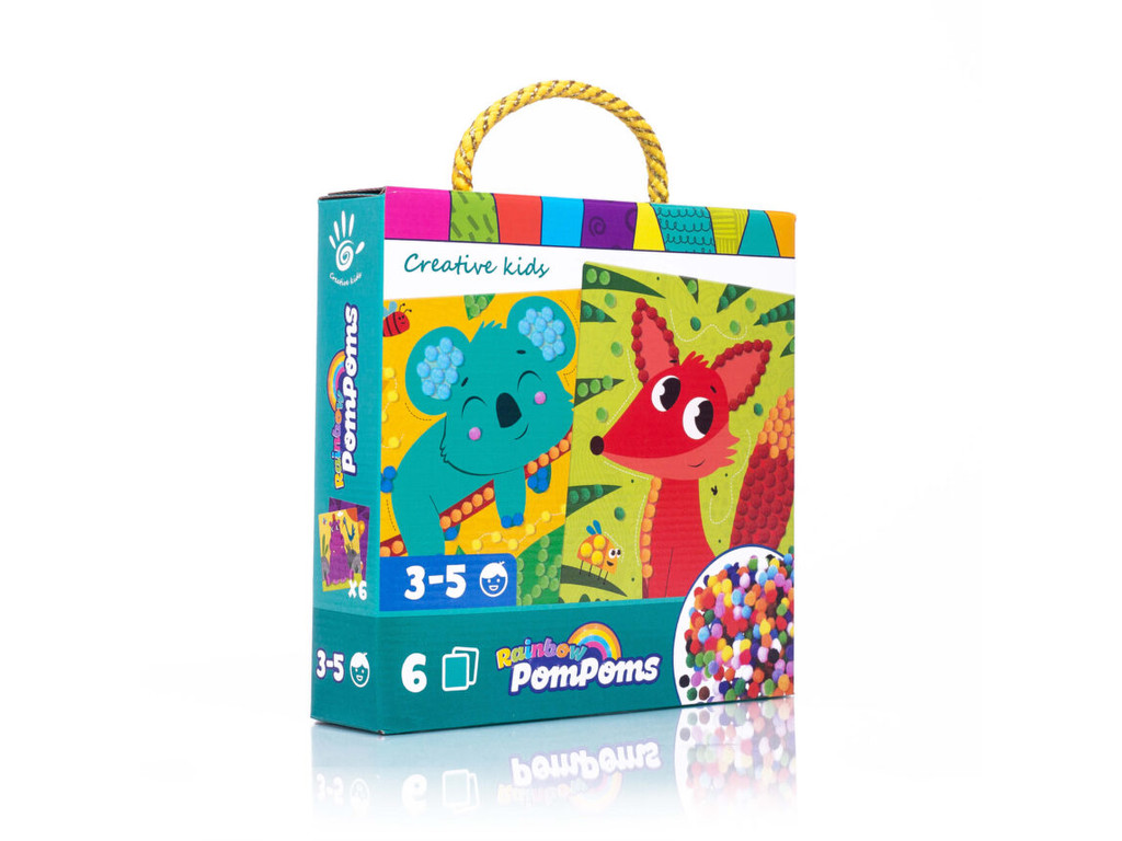 Набір для творчості "Rainbow pompoms.{}