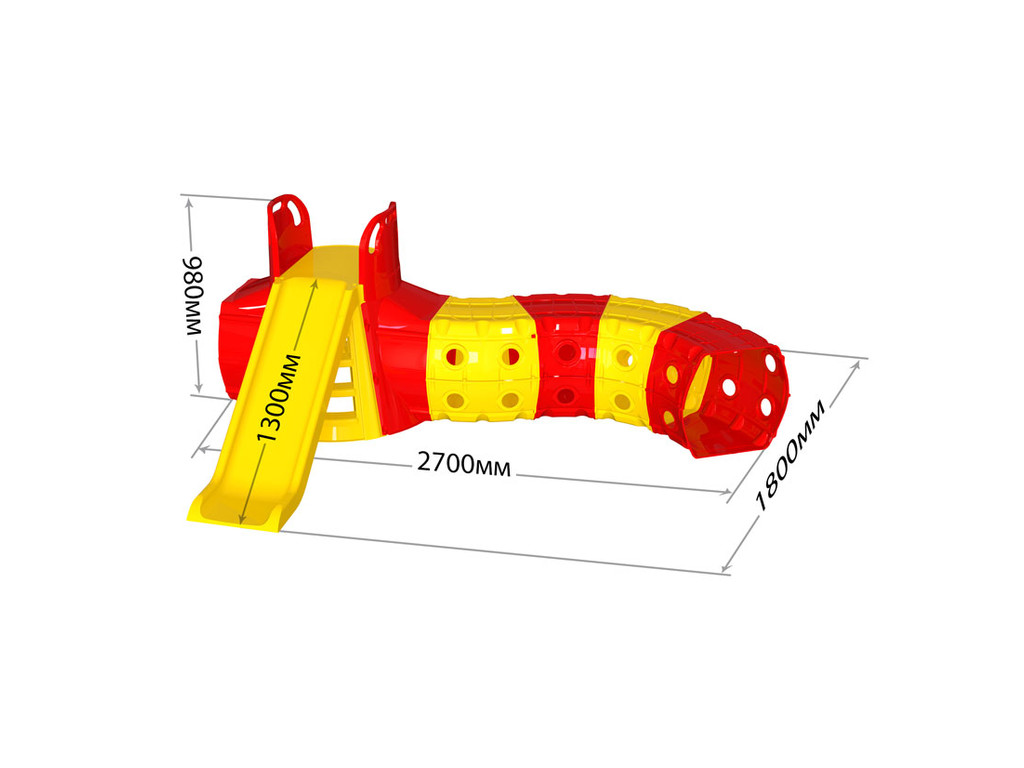 DOLONI-TOYS "Гірка з Тунелем" артикул{}