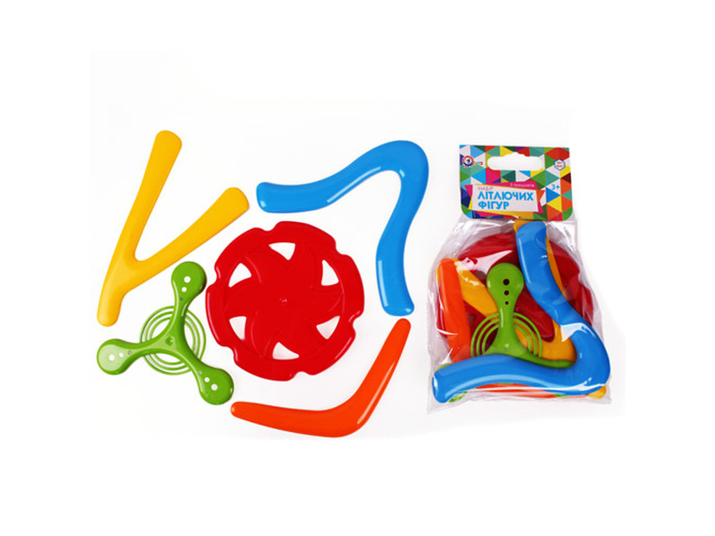 Игрушка "Набор летающих фигур 5 ТехноК"