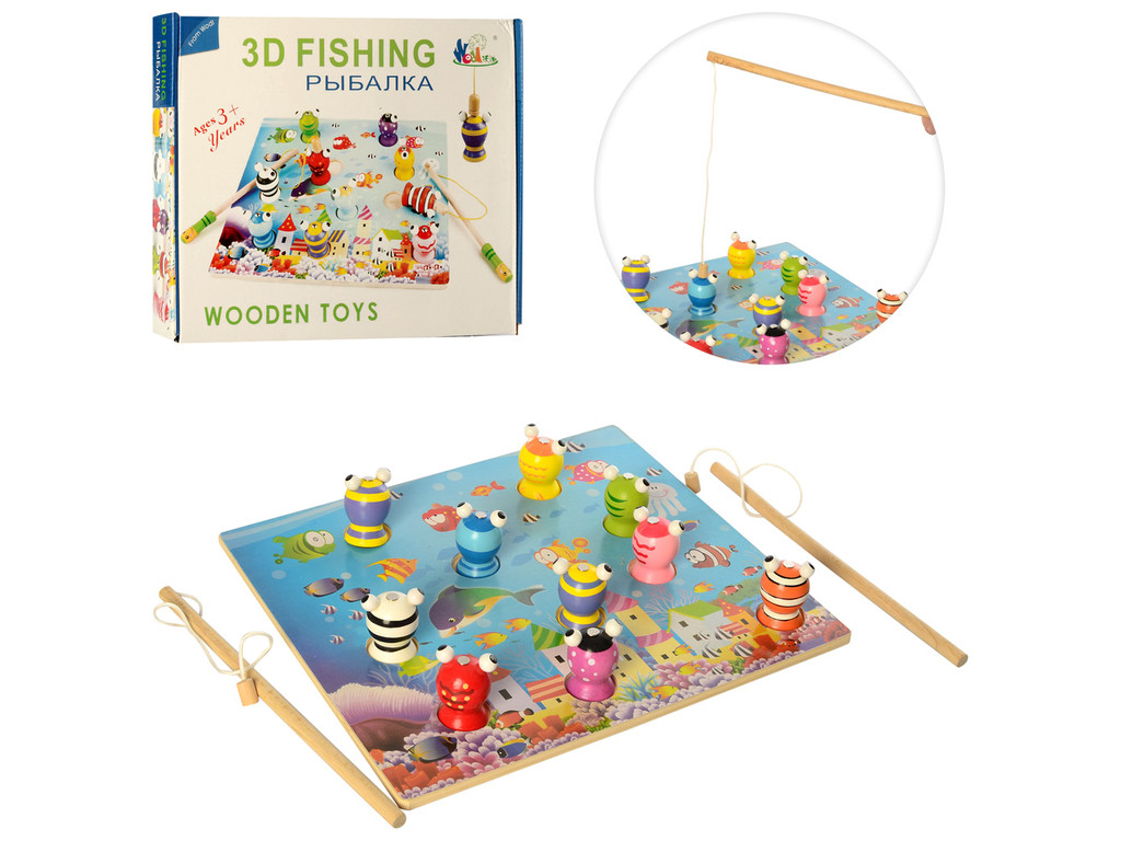 Деревянная игрушка Рыбалка MD 2408
