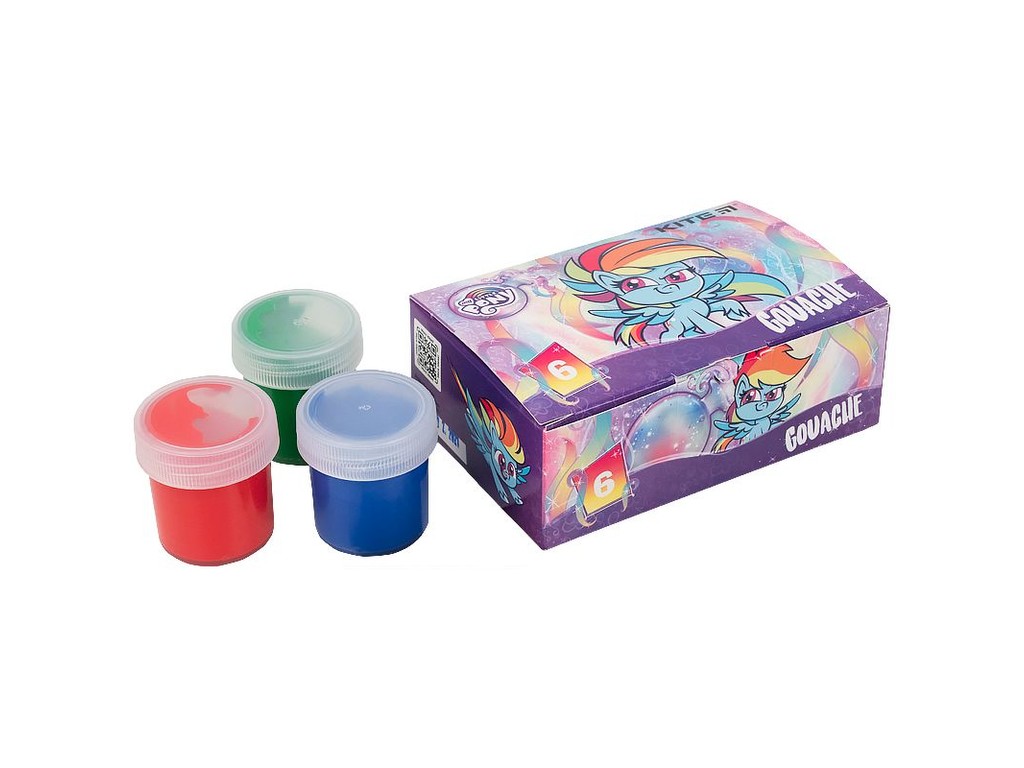 Гуашь, 6 цв., 20мл LP