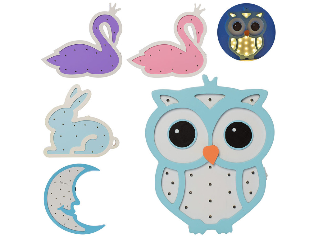 Деревянная игрушка Ночник MD 1566