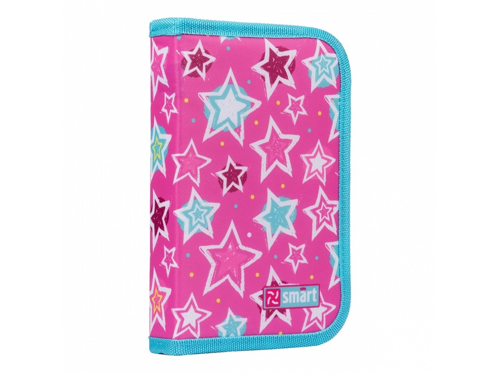 Пенал твердий SMART одинарний з двома{}