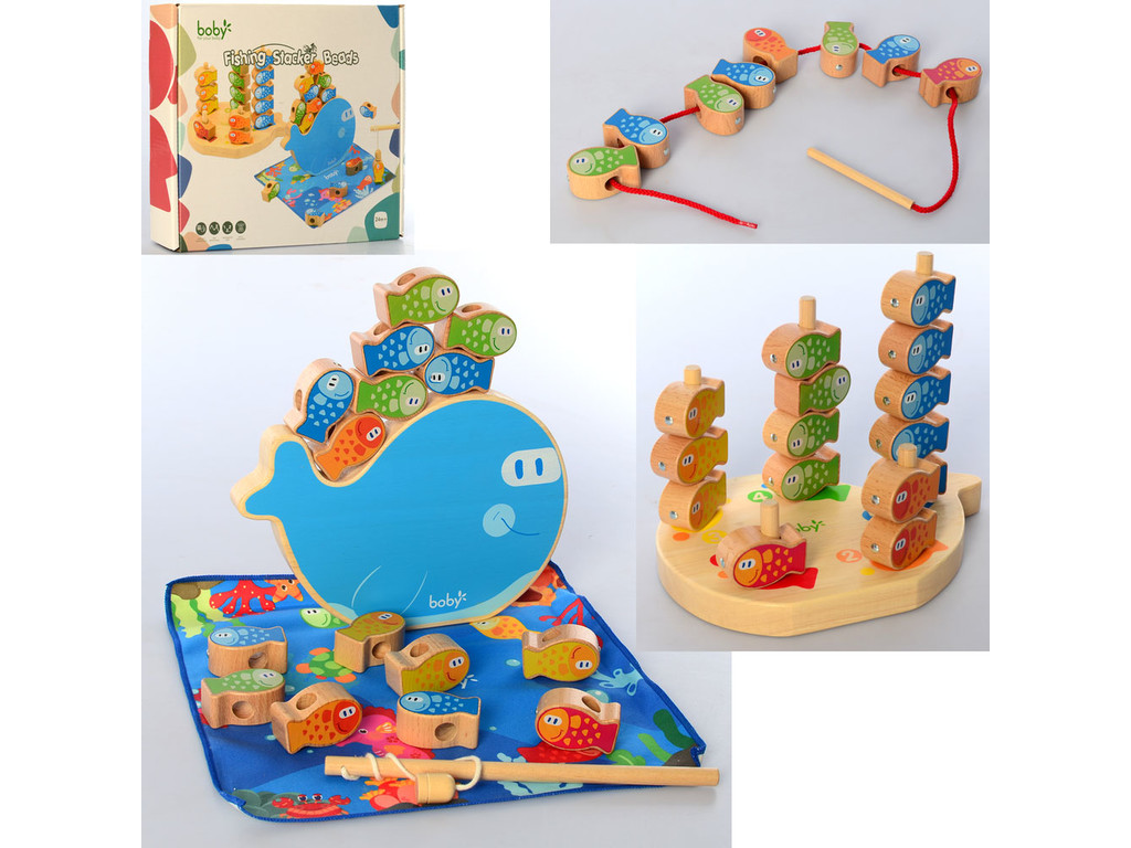 Деревянная игрушка Рыбалка MD 2527
