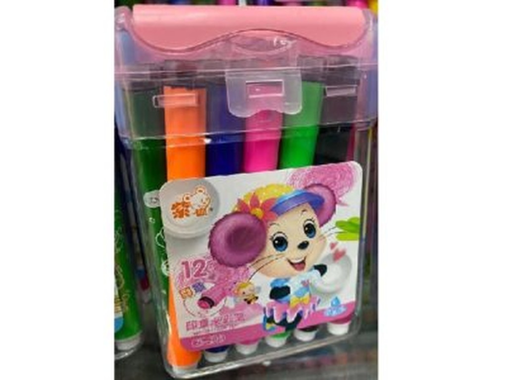 Фломастеры пласт.упаковке с печатью 36цв ST02413