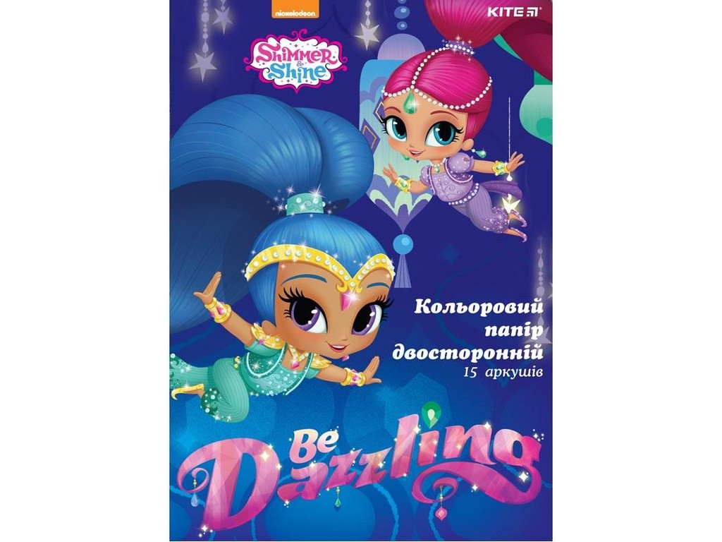 Папір кольор. двостор. (15арк/15кол),{}