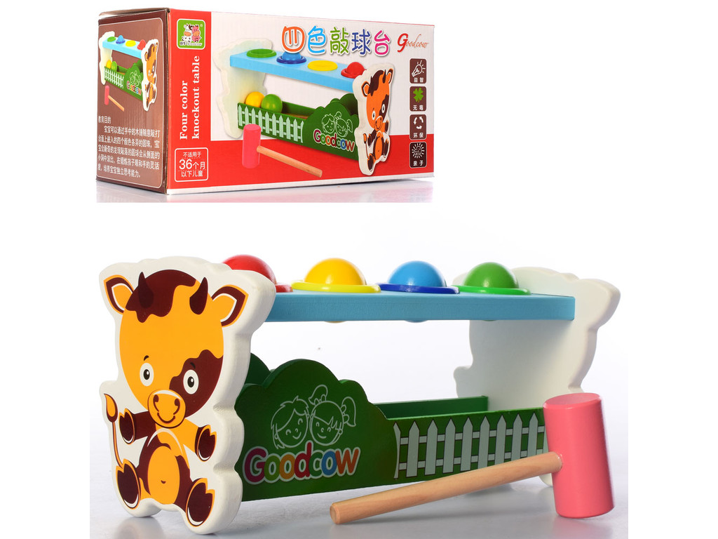 Деревянная игрушка Стучалка MD 2459