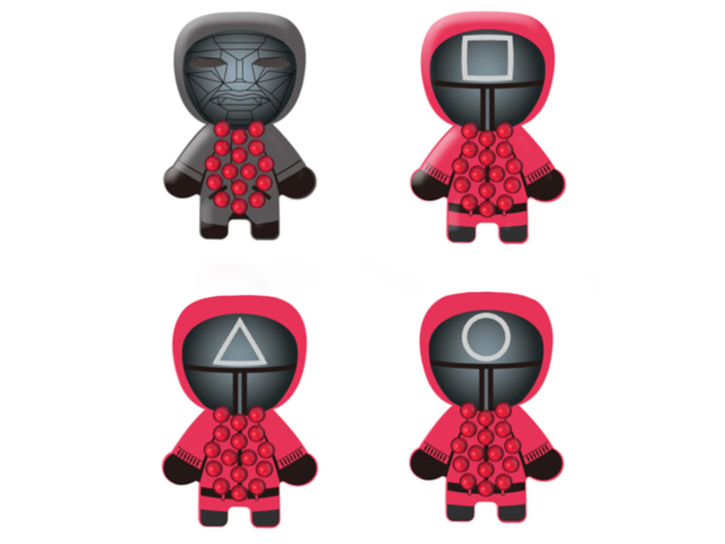 Антистресс Игра в кальмара 25х16см