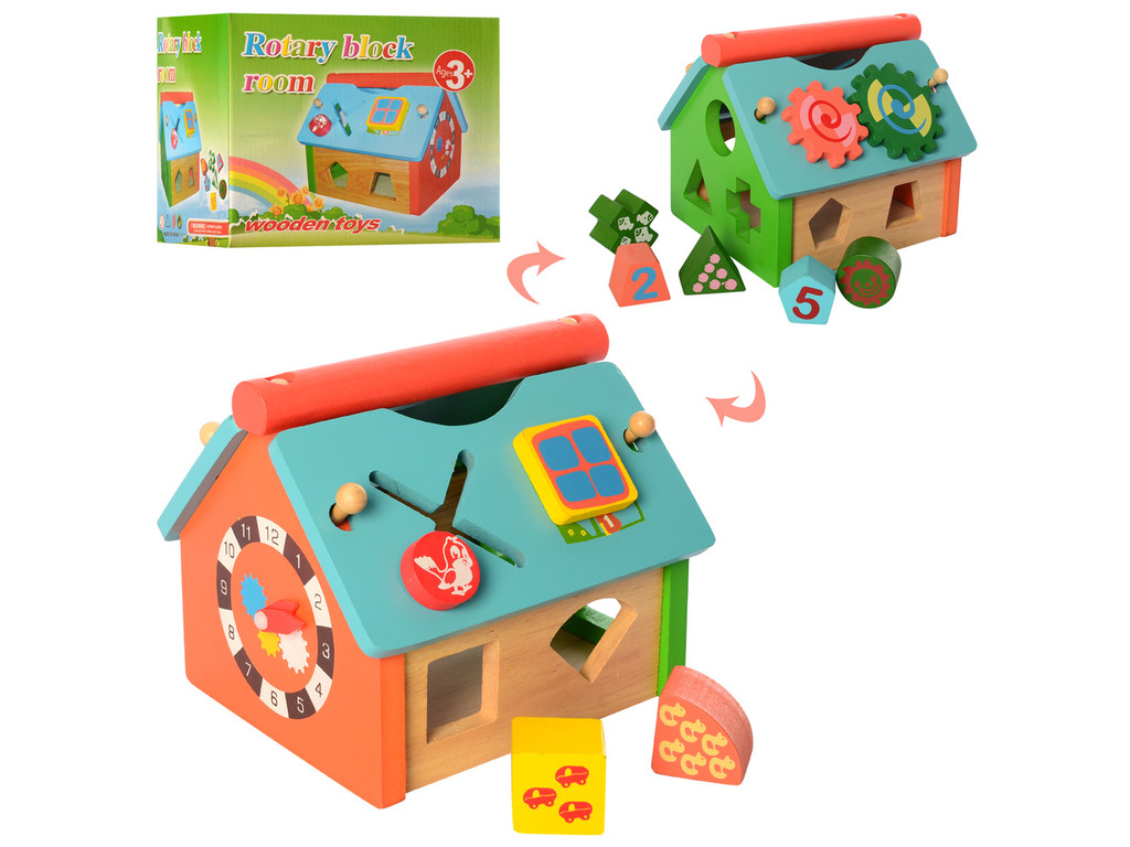 Деревянная игрушка Центр развивающий MD 2406