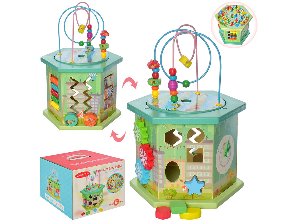 Деревянная игрушка Центр развивающий MD 2267
