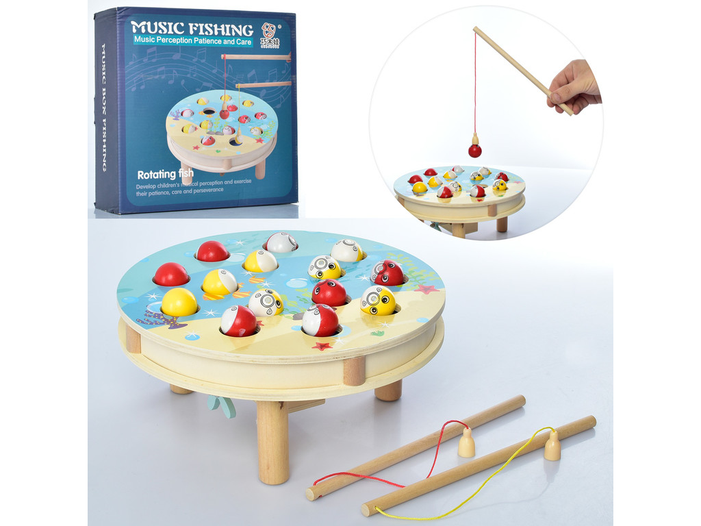 Деревянная игрушка Рыбалка MD 1616