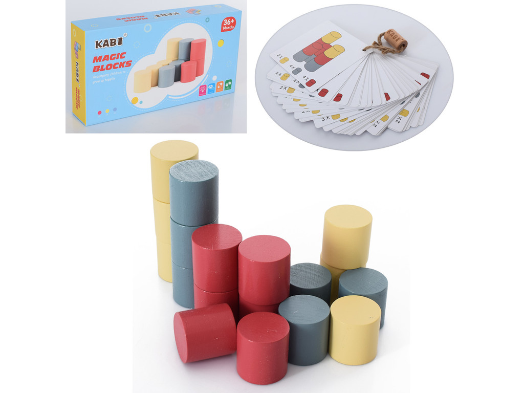 Деревянная игрушка Городок MD 2889