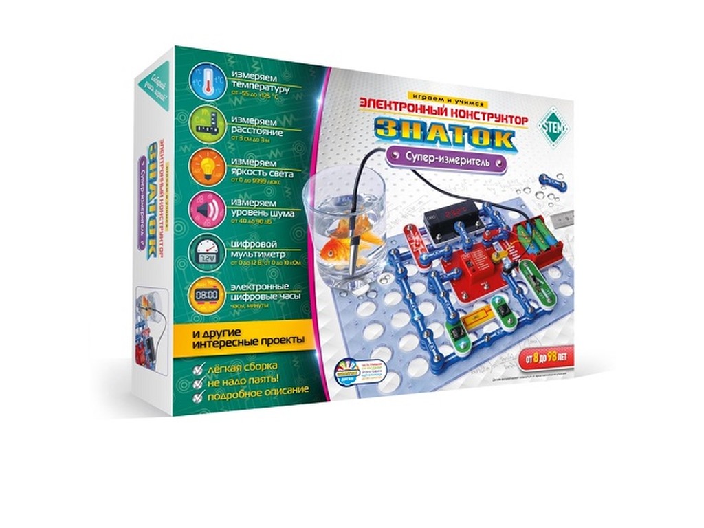 Конструктор – ЗНАТОК «Супер-вимірювач»{}