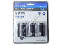 АЗУ разветвитель Olesson 1502 2USB 12V/24V