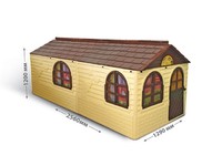 DOLONI-TOYS "Будинок з шторками" артикул 02550/22