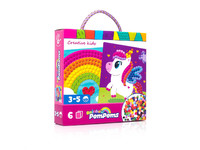 Набор для творчества "Rainbow pompoms.{}