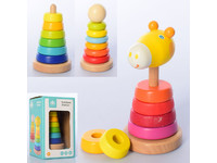 Деревянная игрушка Пирамидка MD 2787
