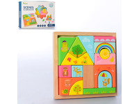 Деревянная игрушка Городок MD 2779
