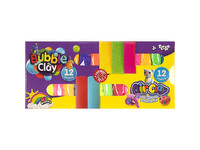 Креативна творчість "Air Clay+Bubble Clay" 12 шт+1