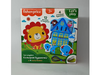 Гра-шнурівка "Fisher Price. Кольорові{}