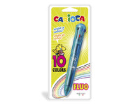 Ручка FLUO кулькова, 10 кольорів 41500
