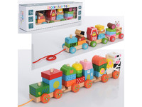Деревянная игрушка Паровозик MD 1562