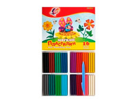 Пластилин мягкий 16 цв. "Кроха" 264г.{}
