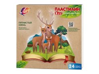 Пластилін "Міні" 24 кол. 360 г. 30С{}